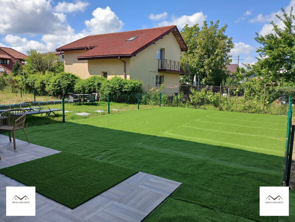 Apartament parter cu gradina